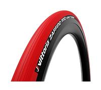 Vittoria Zaffiro Pro Home Full Tyre Designed for indoor Trainers - Red, 700 x 23 c