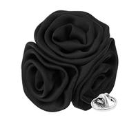 Vittorio Vico Premium Trio Cluster Flower Lapel Pin - Formal Boutonniere for Men, Flower Brooch Pin, 2.0" (5.10CM), Polyester, not-applicable