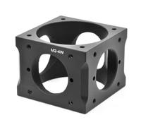 Vituord 30mm Optical Cage Cube, Aluminum Alloy Cage Prism Mount Structure, Center Aperture 44.5mm, for Installation and Fixing Half-reflective Half-transparent Prism