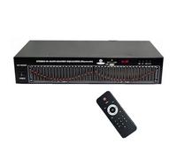Vituord Dual 20-Band Stereo Equalizer, Digital Audio Effects Controller, Hifi Home EQ Tuning Equalizer, with Bluetooth, Remote Control, Noise Reduction, for Recording Studio
