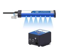Vituord Ionizing Air Bar, Anti Static Electrostatic Rod, with 5.6KV High Voltage Generator, Tungsten Ion Needle, Fast Static Elimination Speed, for Electronics, Plastics, Textiles