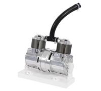 Vituord Mini Oilless Vacuum Pump, DC 12V 100 Kpa Air Pump, 10L/min, Adjustable Flow Rate, Supports Filtration and Inflatable, for Laboratory Electronics Industry Home