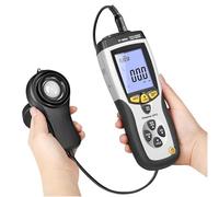 Vituord Split Type Spectrometers, Digital Light Tester/Lux Meter, Handheld Illuminance Meter, Measuring Range 0-400000 LUX/FC, Can PC Compatible, 99 Data Storage