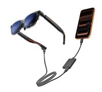 VITURE Luma Ultra XR Glasses & USB-C XR Adapter Pro Bundle, for iPhone 17/16/15, Enabling Multi-Screen, Spatial & VR Video, 1-Click Immersive 3D, Enhanced 3DoF, Play/Work While Charging