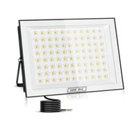Viugreum 300W Security Light, 30000LM Led Floodlight 6500K Daylight White, IP66 Waterproof Outside Flood Lights Mains Powered, 140° Beam Angle Flood Light Outdoor Spotlight for Garden Patio Garage