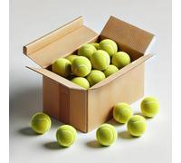 VIV 30 Pack Tennis Balls Bulk, Advanced Practice Balls Pressure Bouncing 53in High Durable, Official Size Pet Dog Playing Ball, Good for Tennis Training Machine & Kids Play on All Courts