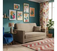 Viva Bis Iii Premium Sofa Bed For Living Room Chipboard Frame Polyurethane Foam Wave Springs 153X85X98Cm Beige