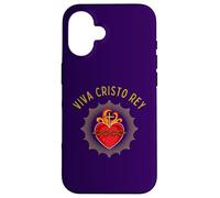 Viva Cristo Rey Catholic Cristeros Christ the King Case for iPhone 16