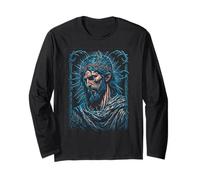 Viva Cristo Rey Catholic Jesus Christ the King Long Sleeve T-Shirt