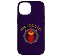 Viva Cristo Rey Catholic Sacred Heart Devotion Case for iPhone 14