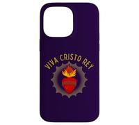 Viva Cristo Rey Catholic Sacred Heart Devotion Case for iPhone 14 Pro Max