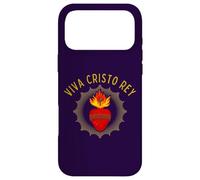 Viva Cristo Rey Catholic Sacred Heart Devotion Case for iPhone 17 Pro Max