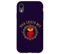 Viva Cristo Rey Catholic Sacred Heart Devotion Case for iPhone XR