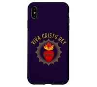 Viva Cristo Rey Catholic Sacred Heart Devotion Case for iPhone XS Max