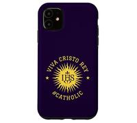 Viva Cristo Rey Roman Catholic Christ the King Case for iPhone 11