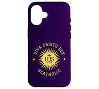 Viva Cristo Rey Roman Catholic Christ the King Case for iPhone 16