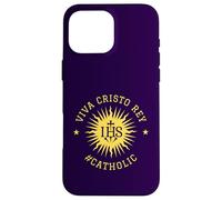 Viva Cristo Rey Roman Catholic Christ the King Case for iPhone 16 Pro Max