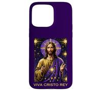 Viva Cristo Rey Roman Catholic Jesus Christ The King Case for iPhone 15 Pro Max