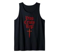 Viva Cristo Rey! - Spanish Catholic Saying Tank Top