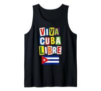 Viva Cuba Libre Flag Tank Top
