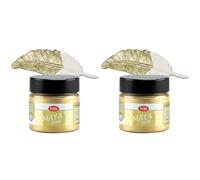 Viva Decor 45 ml Maya Gold, Champagne (Pack of 2)
