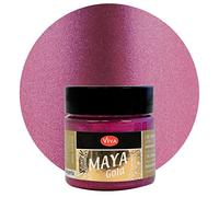 Viva Decor 50 ml Maya Gold Paint, Magenta