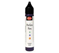 Viva Decor .8-Ounce Pearl Color Pen, Violet