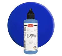Viva Decor® Blob Paint (Light Blue, 90 ml) Ready-to-Use Blob Painting Colours with Properties of Acrylic Paint - Dot Painting Art, Dotting Tool for Canvas, Mandala and much more. - Made in Germany