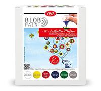 Viva Decor Blob Paint Little Balloon Girl Painting Set