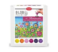 Viva Decor Blob Paint Flower Field Stencil