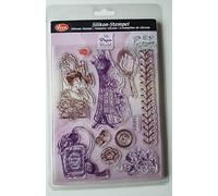 Viva Decor Clear Silicone Stamps - Paris Couture #82