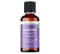 Viva Doria 100% Pure Lavender French Essential Oil, Undiluted, Food Grade, 30 mL (1 Fluid Ounce)