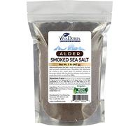 Viva Doria Alder Smoked Sea Salt, Alderwood Smoked Salt, Fine Grain, 2 lb