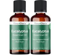 Viva Doria Eucalyptus Essential Oil, 100% Pure, Natural, Essential Globulus Oil, Undiluted, for Aromatherapy | Food Grade, 30 mL (1 Fluid Ounce) (Pack of 2)