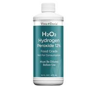 Viva Doria H2O2 Hydrogen Peroxide 12% - Food Grade, 16 Fl Oz (473 ml)