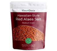 Viva Doria Hawaiian Red Alaea Sea Salt, Medium Grain, 5 lb (2267g)