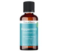 Viva Doria Pure Northwest Peppermint Essential Oil, Undiluted, Food Grade, Steam Distilled, 30 mL (1 Fluid Ounce)
