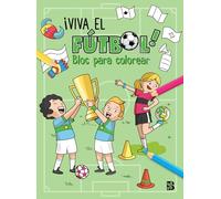 ¡VIVA EL FÚTBOL! BLOC PARA COLOREAR