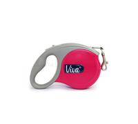 Viva Extendable Lead Tape Small Raspberry 20kg-5m