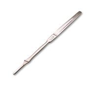 VIVA INSTRUMENTS Premium Surgical Scalpel Blades Handle Set No 3,4,7 and 9 Beaver Blade Holders Precision Crafted for Medical Surgical and Crafting Use Durable Sterilization (Silver, No.7)