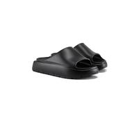VIVA Juno: Women's Lightweight Flatform Open Toe Waterproof Sliders in Black | Size: 7 Viva Black 7