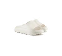 VIVA Juno: Women's Lightweight Flatform Open Toe Waterproof Sliders in White | Size: 5 Viva White 5