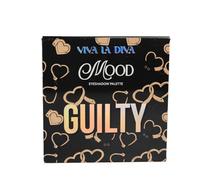 Viva la Diva Mood Guilty Eyeshadow Palette - Paleta de Sombras con Colores Intensos y Versátiles para Crear Looks de Ojos Impactantes