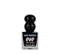Viva la Diva - Vibrant Nail Polish | Bold and Modern Look | Fast Drying and Long Lasting | Easy and Precise Application | Intense Pigments, Black, 8 ml (Pack of 1)