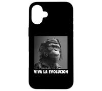 Viva La Evolucion, Revolution, Monkey, Nerd Case for iPhone 16 Plus