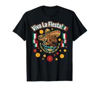 Viva La Fiesta Cinco de Mayo Mexican Sombrero T-Shirt