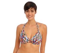 Viva La Fiesta Halter Bikini Top Multicoloured Black 36E