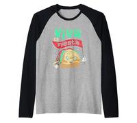Viva La Fiesta Mexican Party Cinco De Mayo Mexico Raglan Baseball Tee