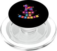 Viva La Fiesta | Mexican Pinata Alpaca | Mexico PopSockets PopGrip for MagSafe