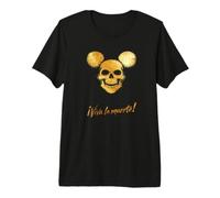 Viva La Muerte Golden Skull Art Halloween Shirt Premium T-Shirt